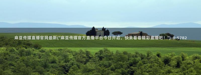 麻豆的官网在线传媒：麻豆传媒直播官网最新(\
